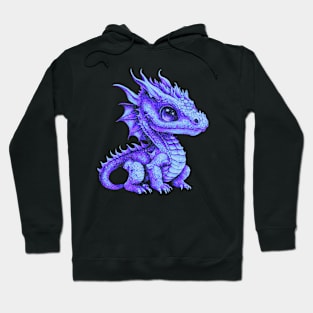 Baby Blue Dragon Hoodie